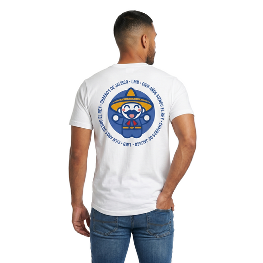 Playera Emoji Unisex Charros de Jalisco: Edición LMB 100 años