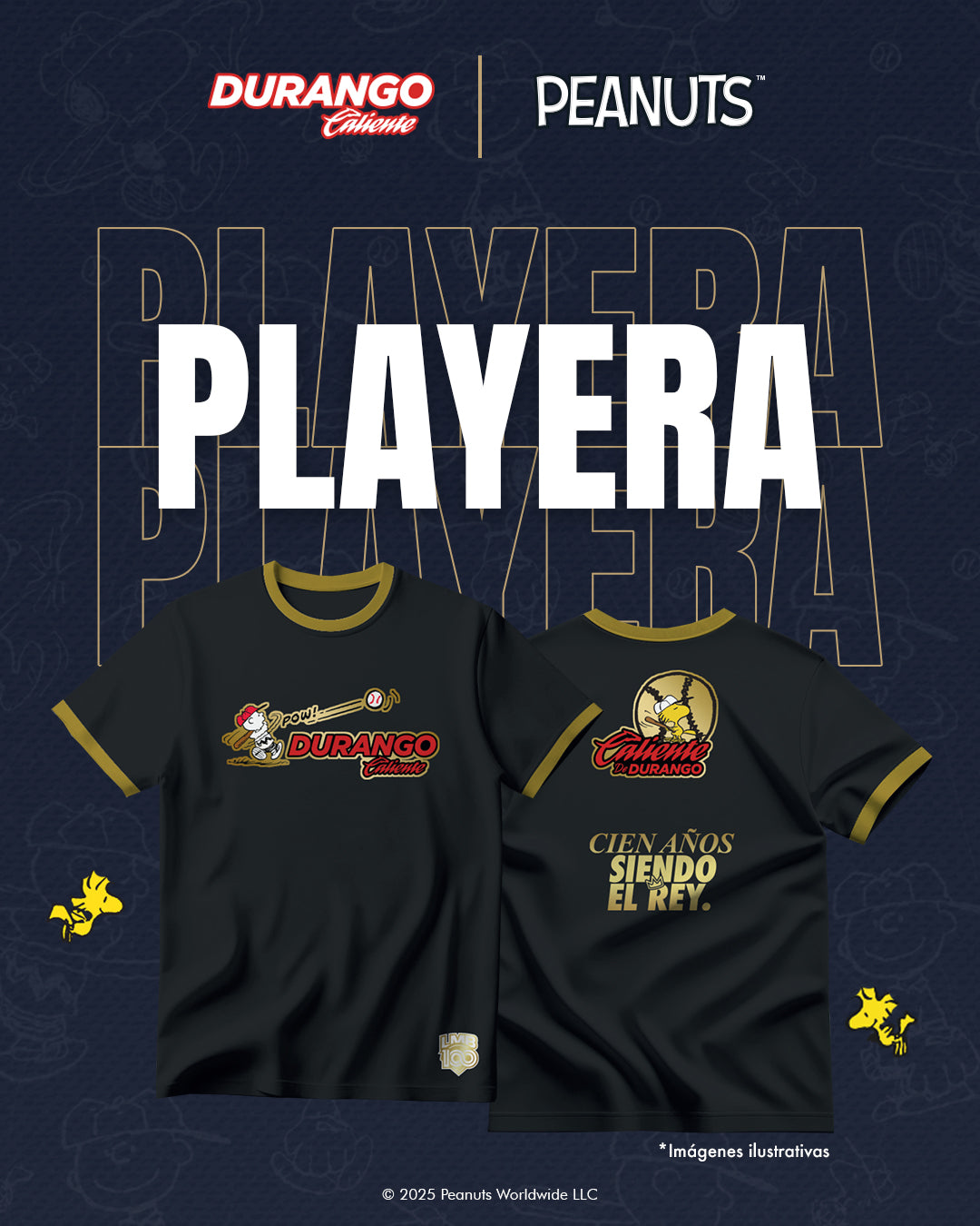 Playera Caliente X Peanuts