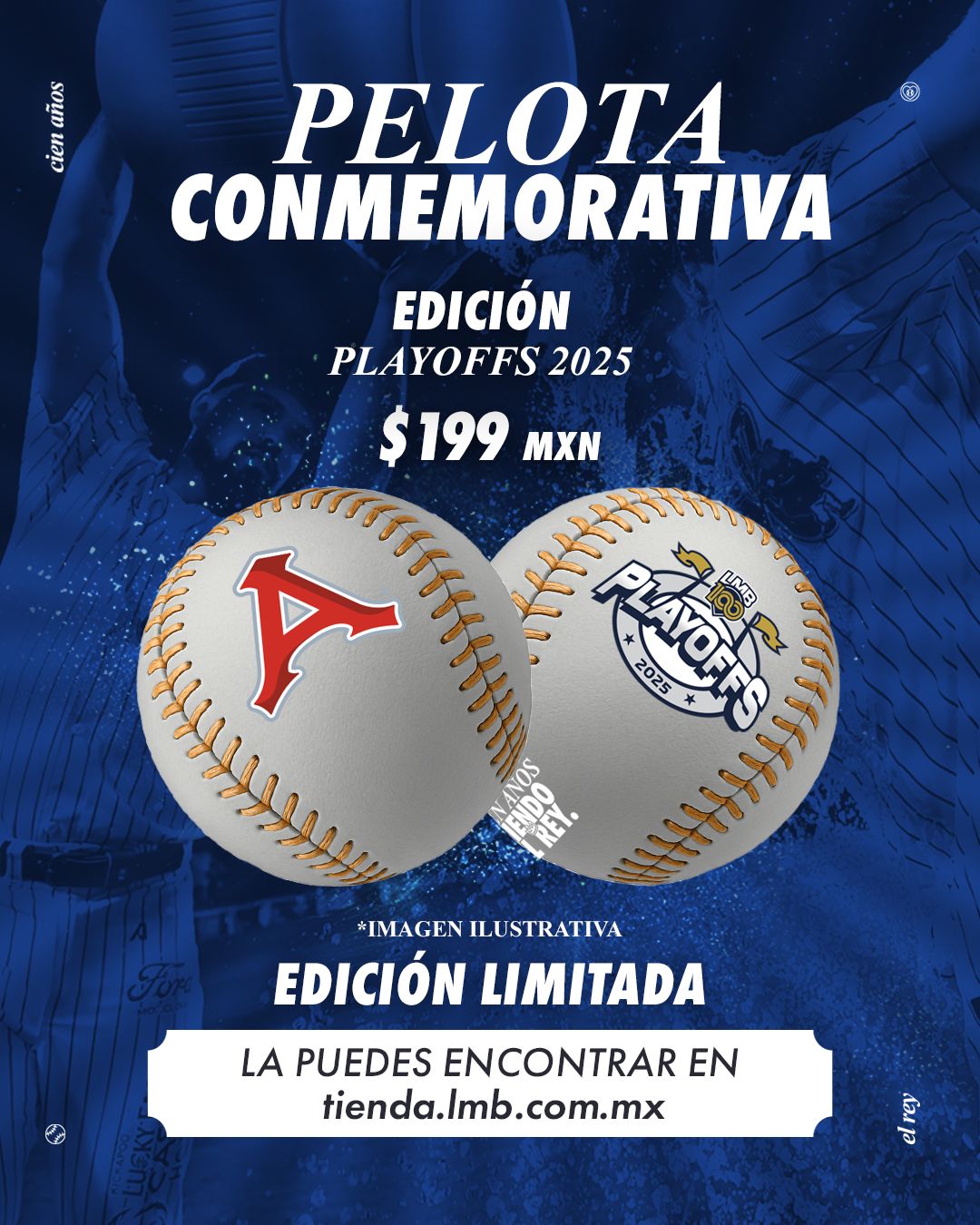 Pelota Conmemorativa Playoffs / Acereros de Monclova