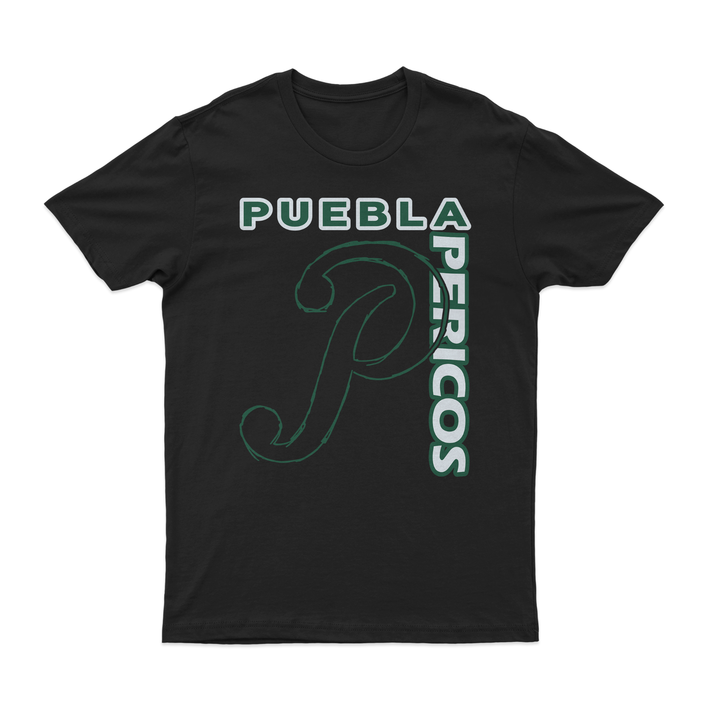 Playera Unisex Pericos de Puebla LMB Banorte 2026 - Colección Sketch