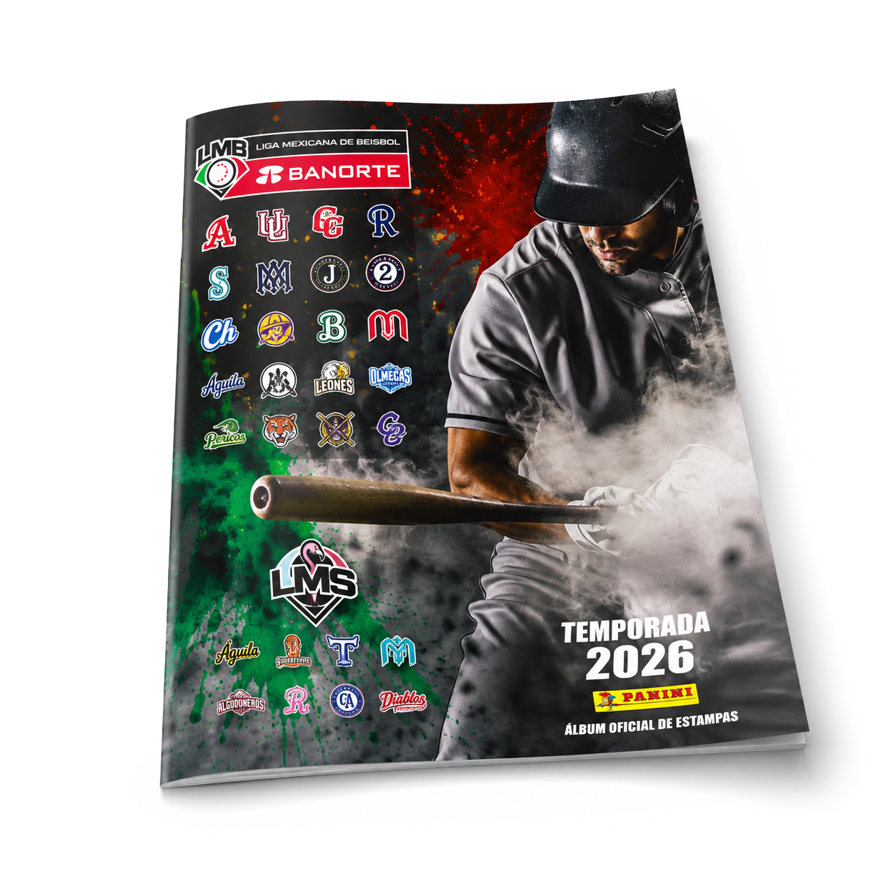 Álbum Panini 2026 LMB BANORTE Pasta Suave