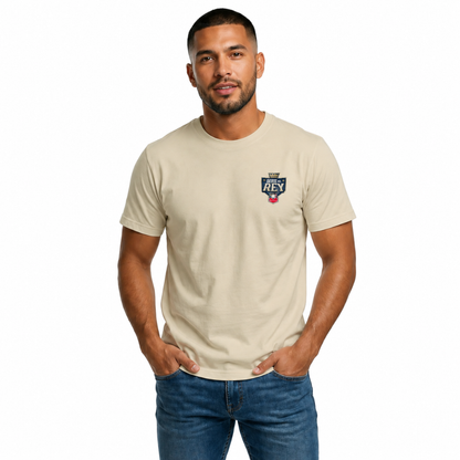 Playera Beige Unisex Conmemorativa Serie del Rey LMB BANORTE 2026
