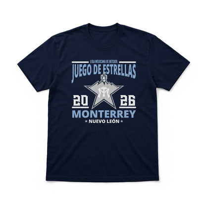 Playera Juego de Estrellas Unisex 2026 Blue Edition