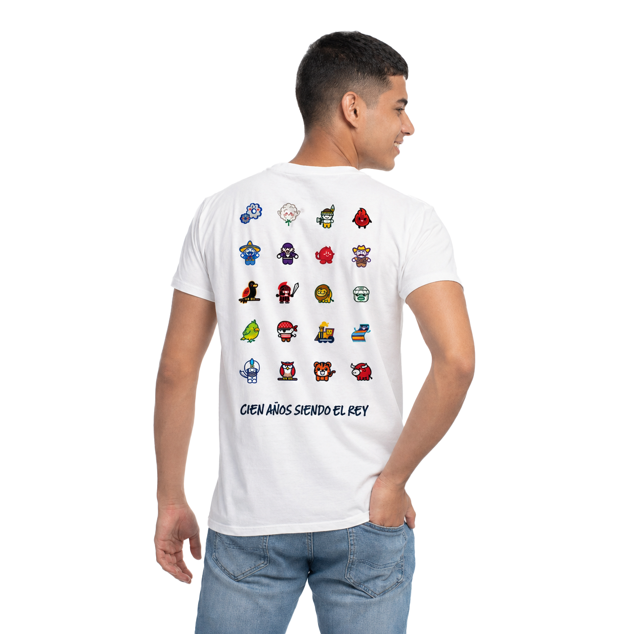 Playera Emoji Unisex Edición LMB 100 años