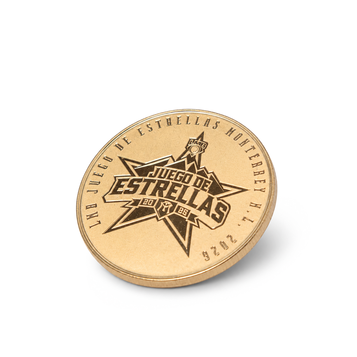 Moneda Conmemorativa Juego de Estrellas LMB Banorte 2026 – Edición Bronce Clásica