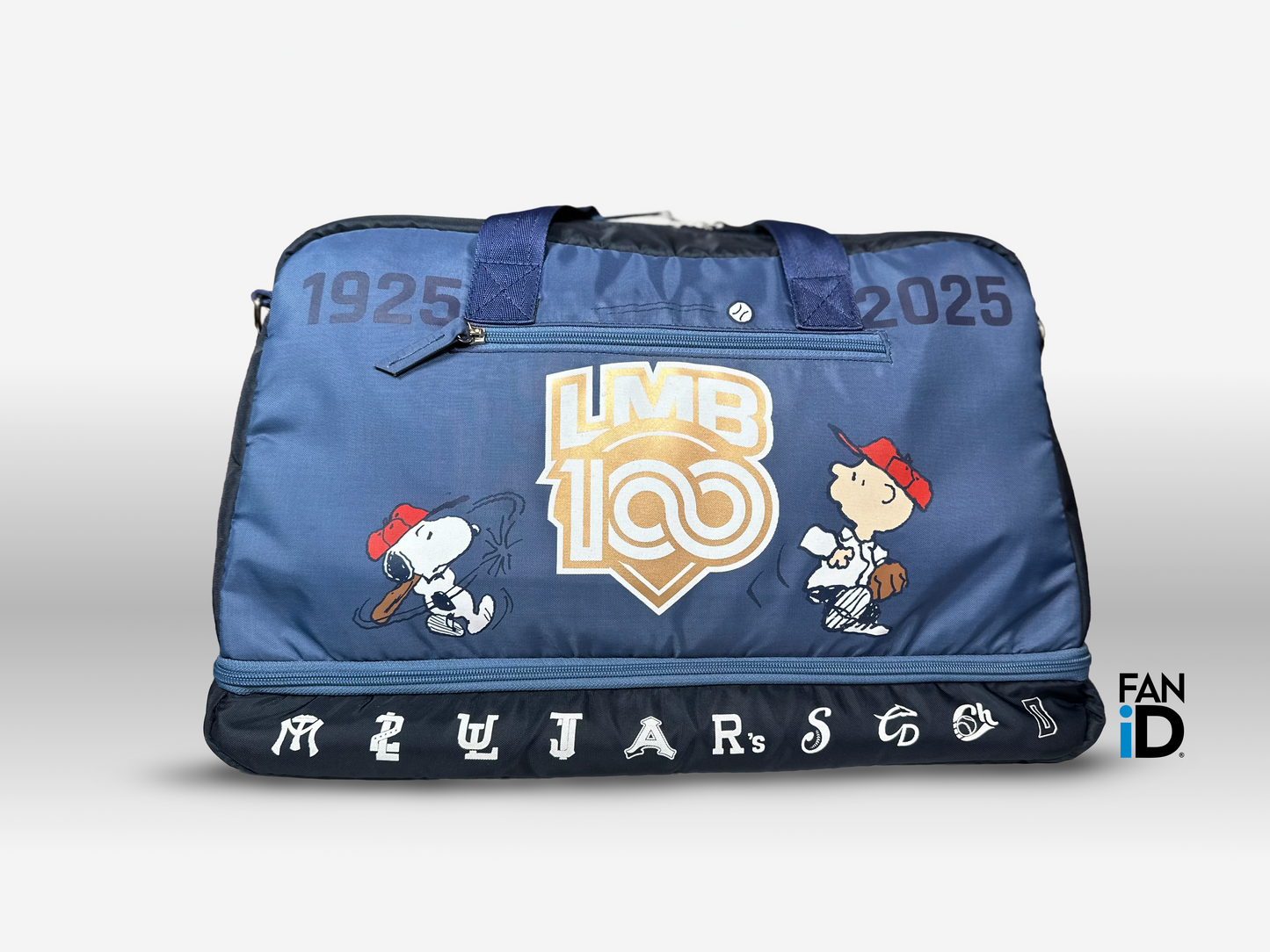 MALETA LMB 100 AÑOS X PEANUTS - PERICOS DE PUEBLA