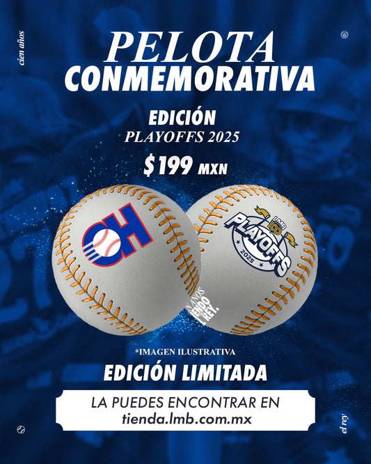 Pelota Conmemorativa Playoffs 2025 / Charros de Jalisco