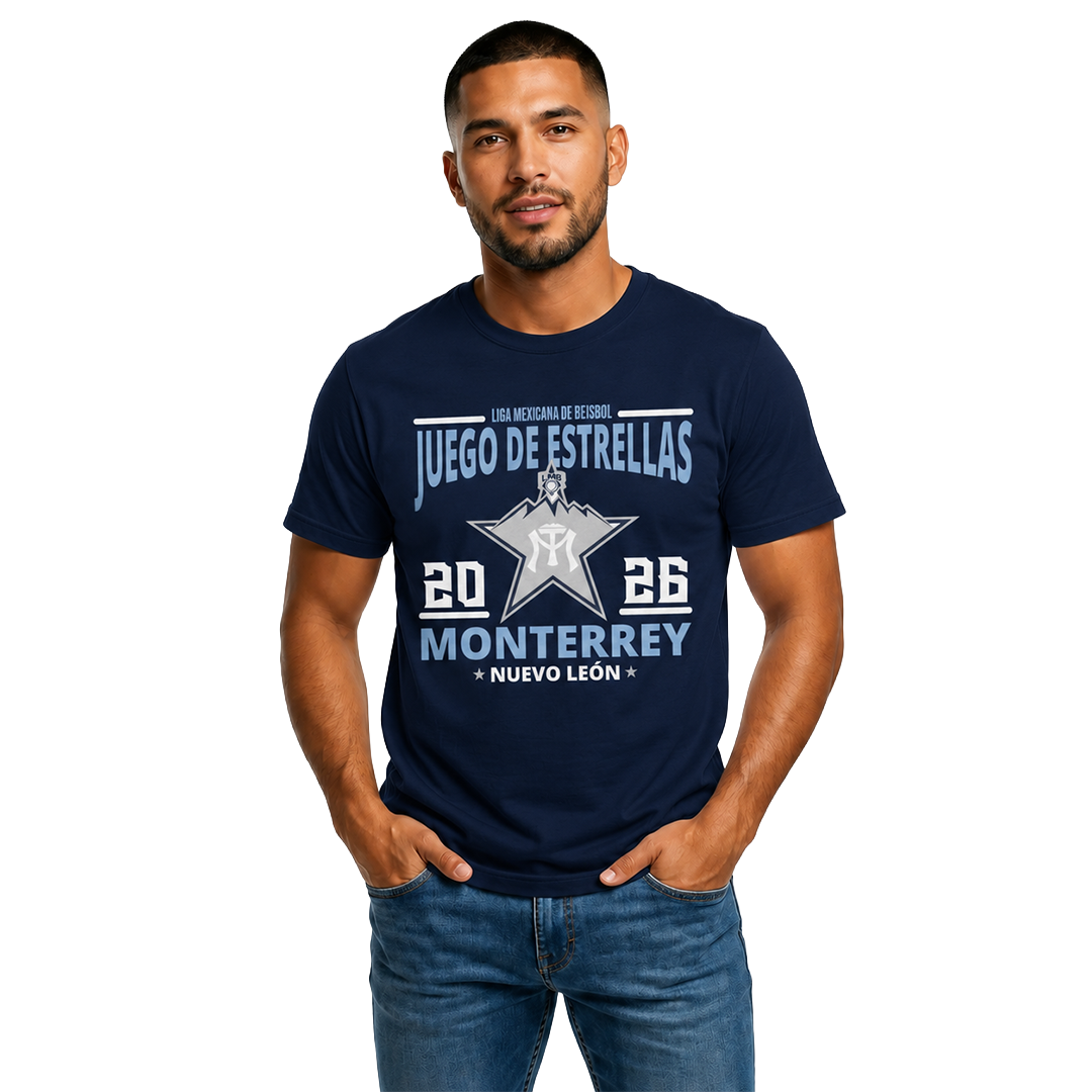 Playera Juego de Estrellas Unisex 2026 Blue Edition