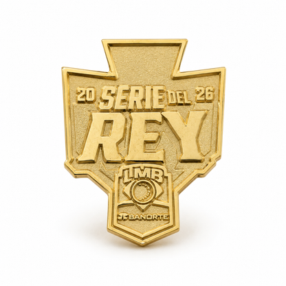 Pin Conmemorativo Serie del Rey LMB BANORTE 2026
