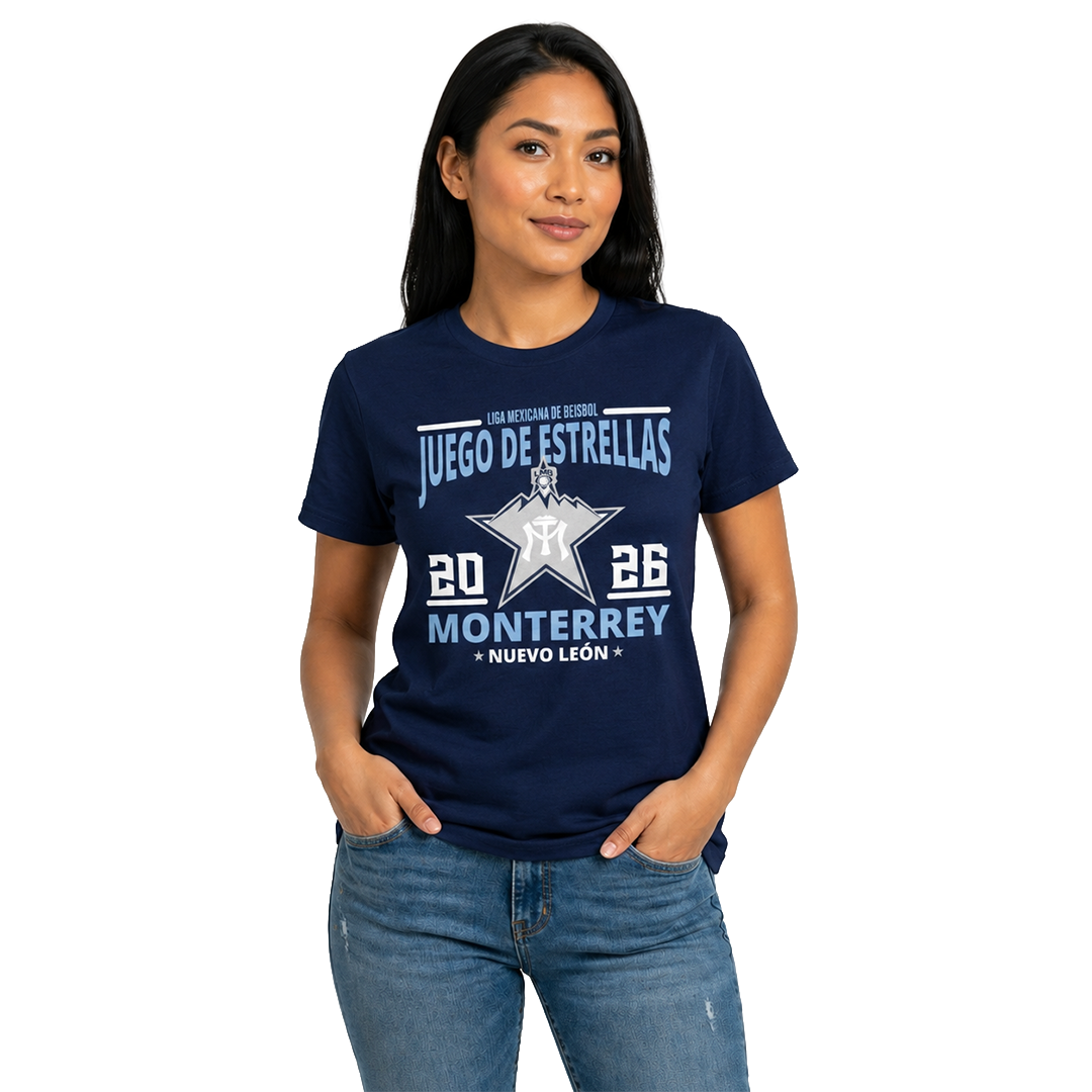 Playera Juego de Estrellas Unisex 2026 Blue Edition