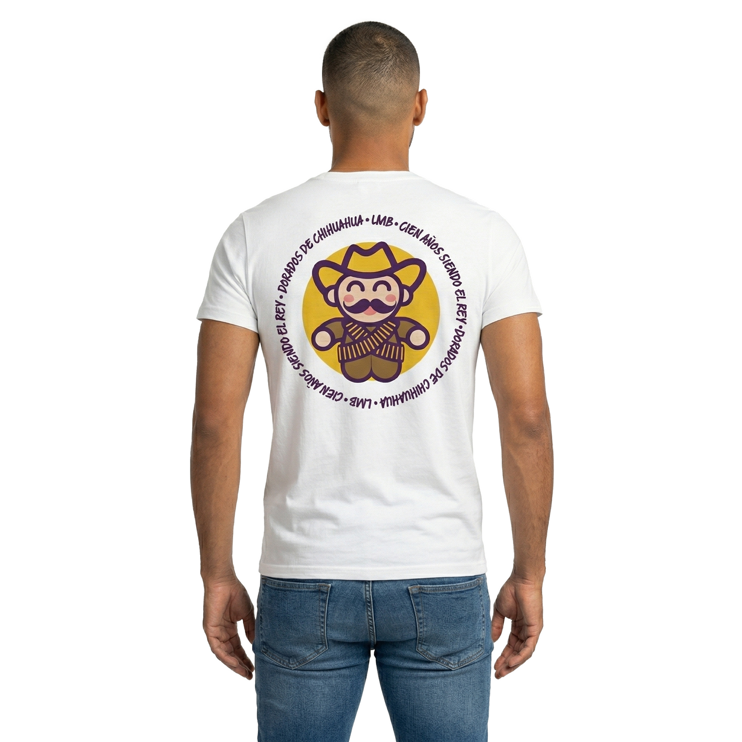 Playera Emoji Unisex  Dorados de Chihuahua: Edición LMB 100 años