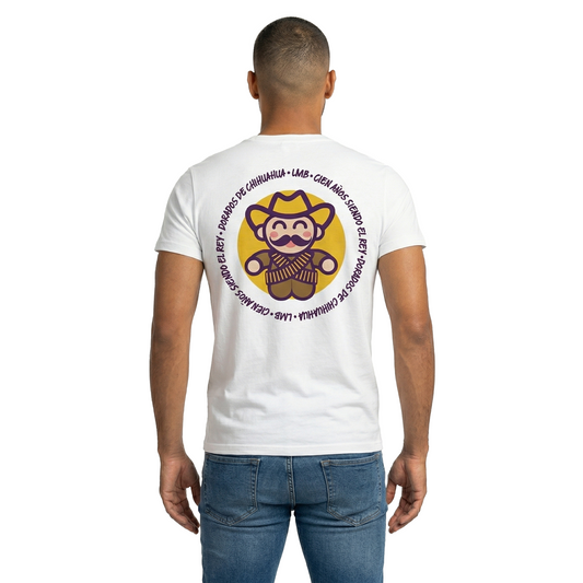 Playera Emoji Unisex  Dorados de Chihuahua: Edición LMB 100 años