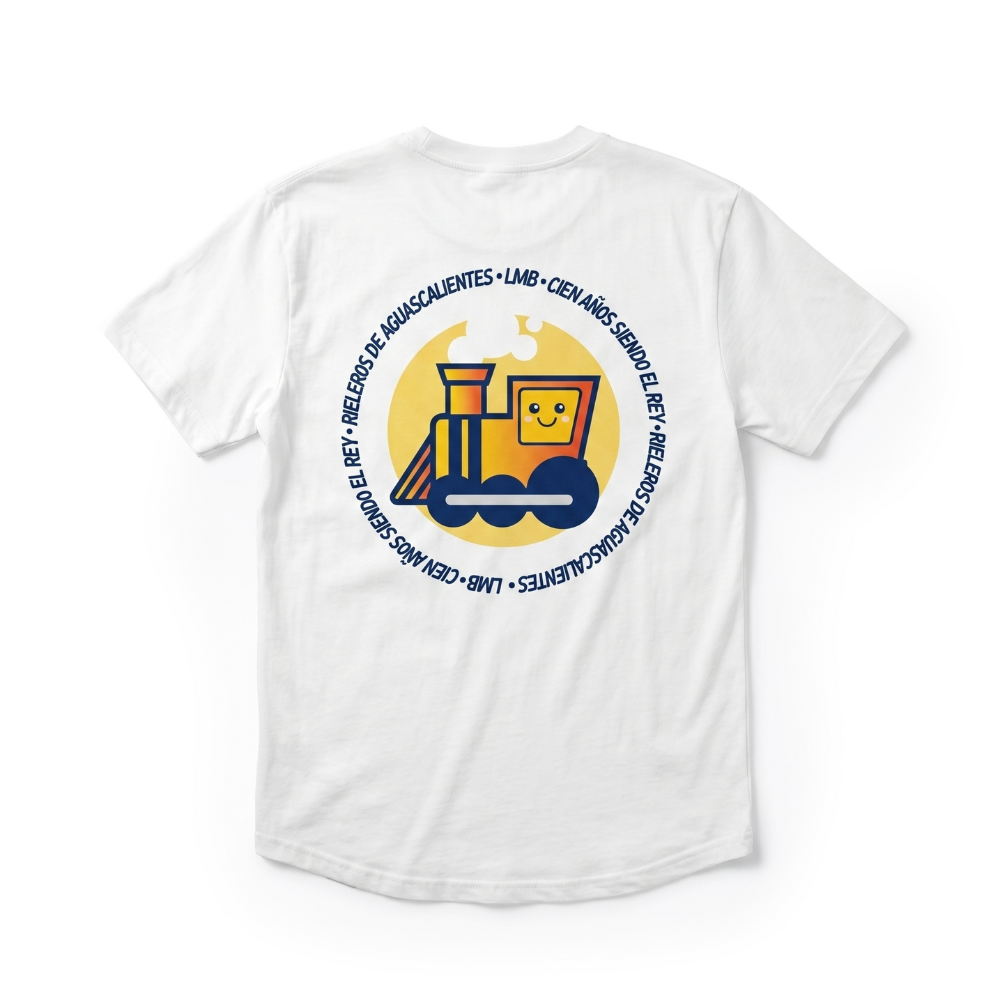 Playera Emoji Unisex  Rieleros de Aguascalientes: Edición LMB 100 años