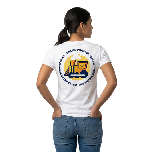 Playera Emoji Unisex  Rieleros de Aguascalientes: Edición LMB 100 años