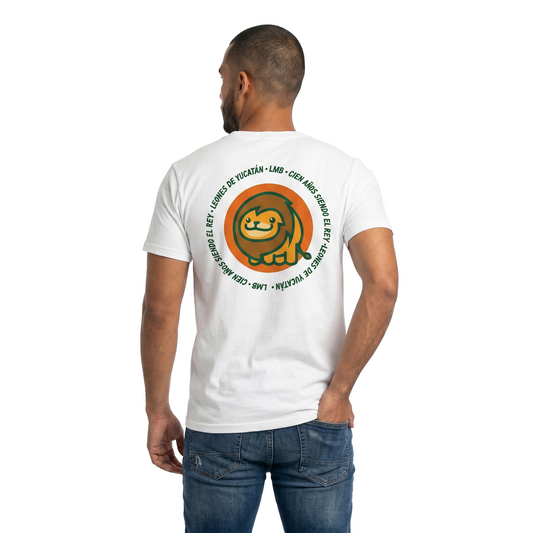 Playera Emoji Unisex  Leones de Yucatan: Edición LMB 100 años
