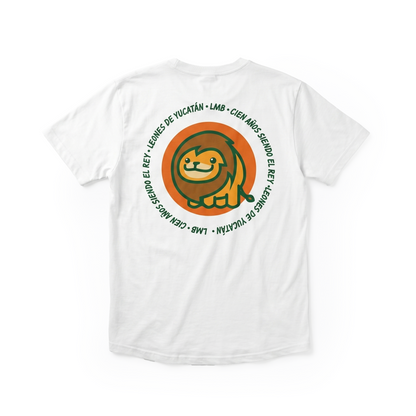 Playera Emoji Unisex  Leones de Yucatan: Edición LMB 100 años