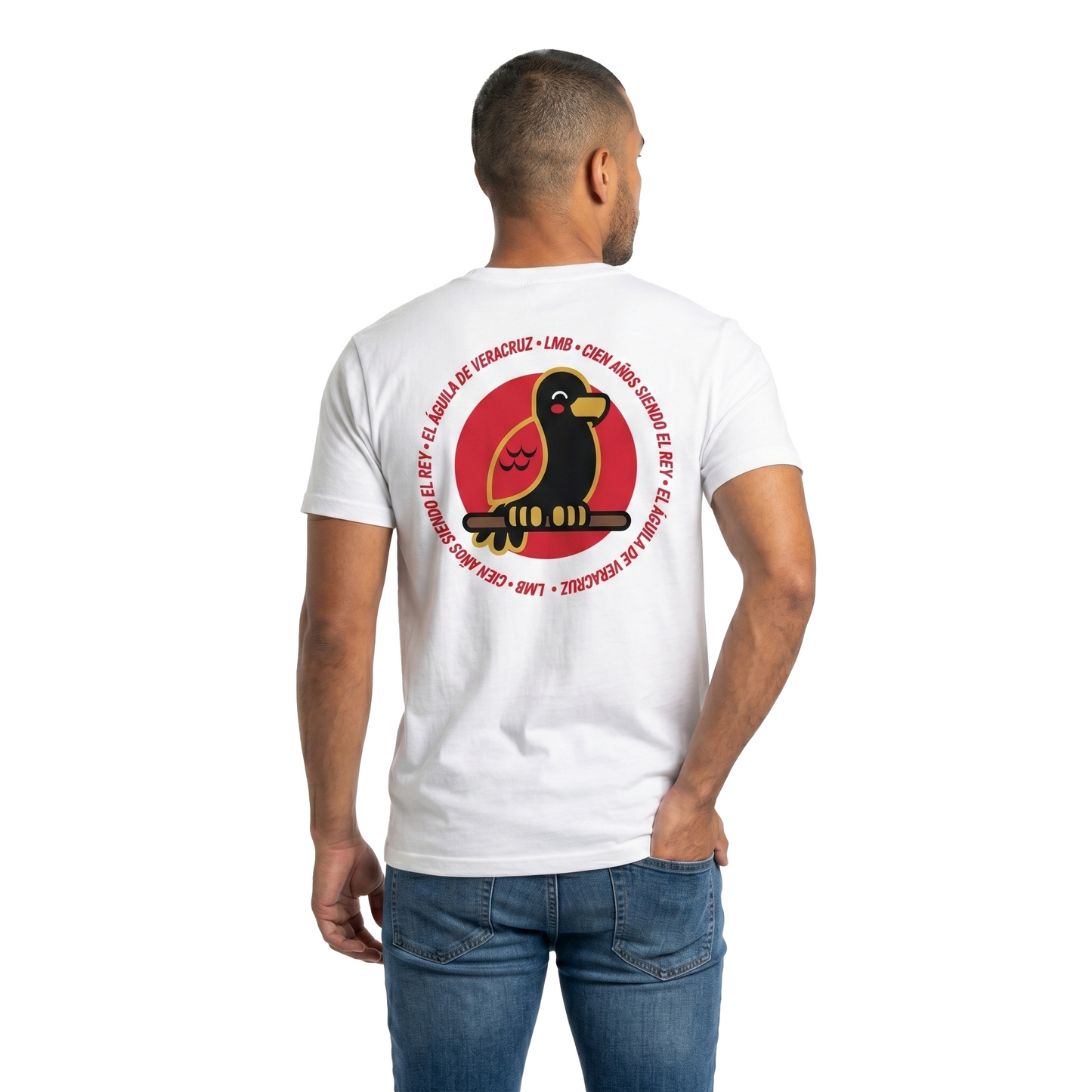 Playera Emoji Unisex  El Aguila de Veracruz: Edición LMB 100 años