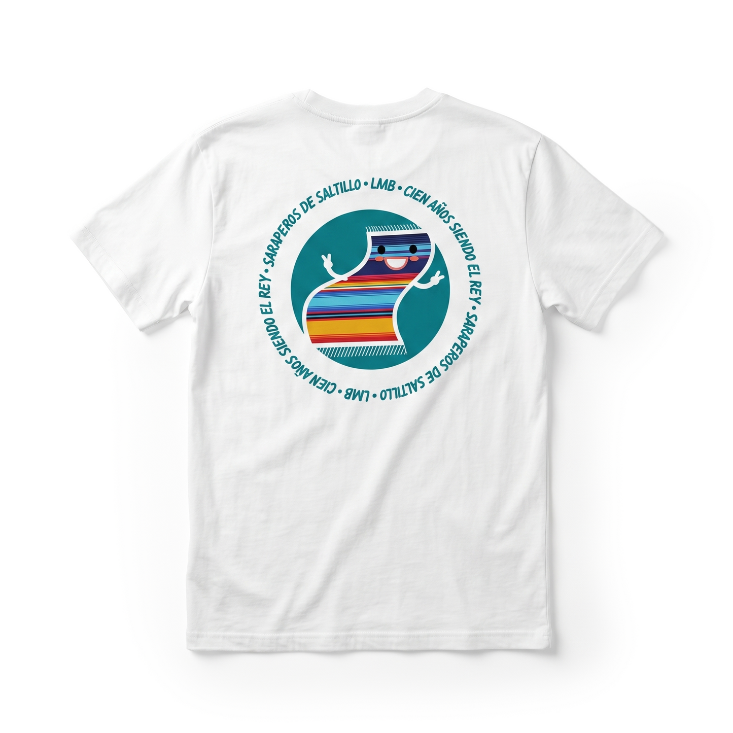 Playera Emoji Unisex Saraperos de Saltillo: Edición LMB 100 años