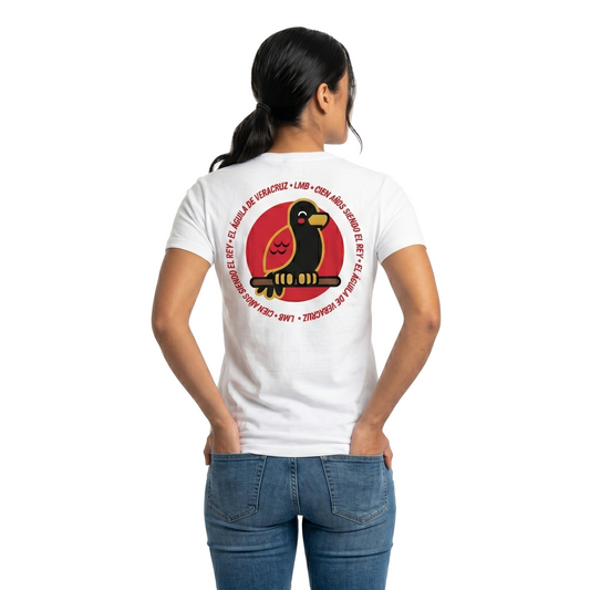 Playera Emoji Unisex  El Aguila de Veracruz: Edición LMB 100 años