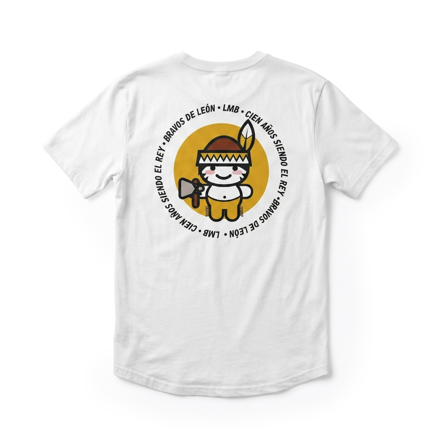 Playera Emoji Unisex  Bravos de León: Edición LMB 100 años