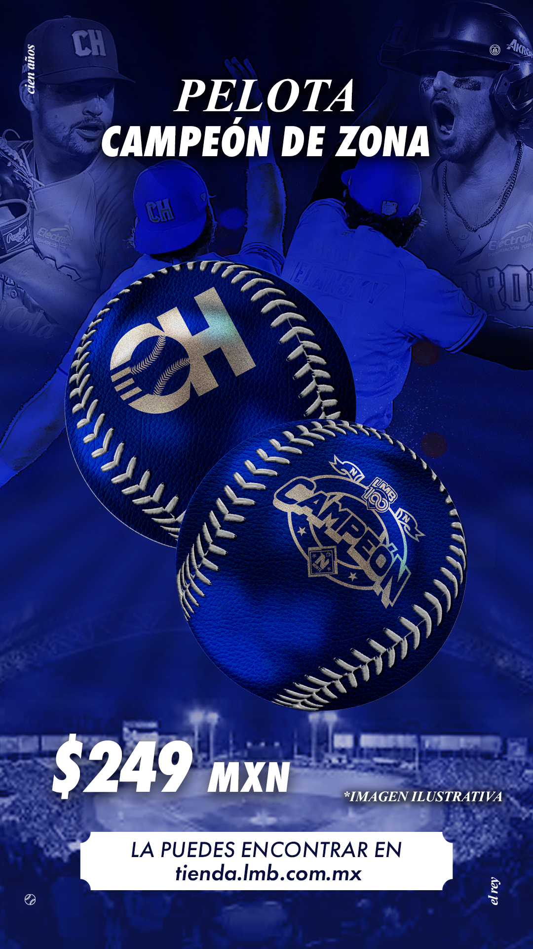 Pelota Conmemorativa Charros Campeón de la Zona Norte