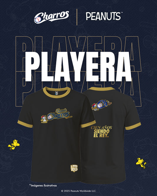 Playera Charros X Peanuts
