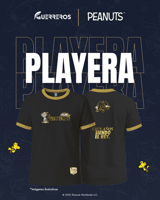 Playera Guerreros X Peanuts