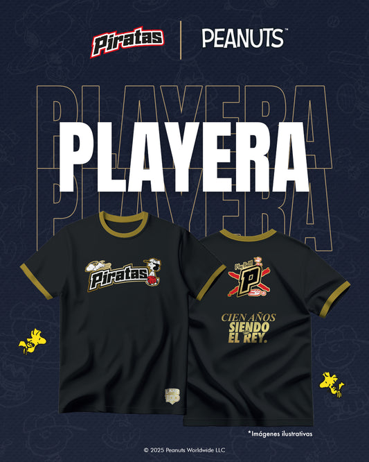 Playera Piratas X Peanuts