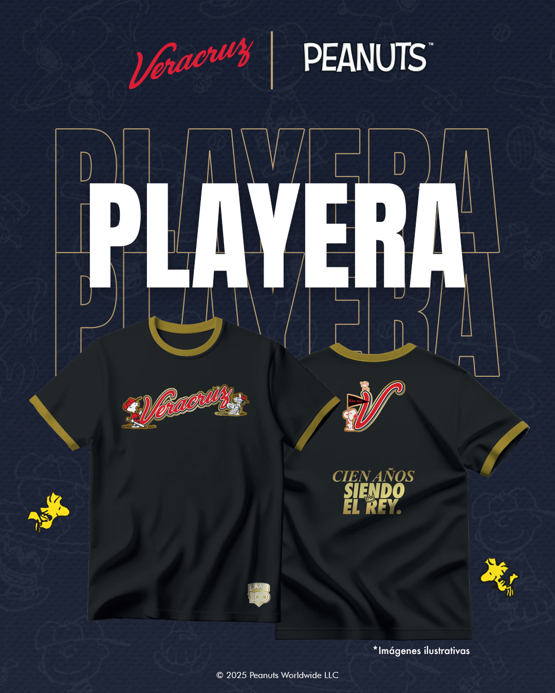 Playera El Águila X Peanuts