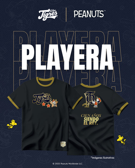 Playera Tigres X Peanuts