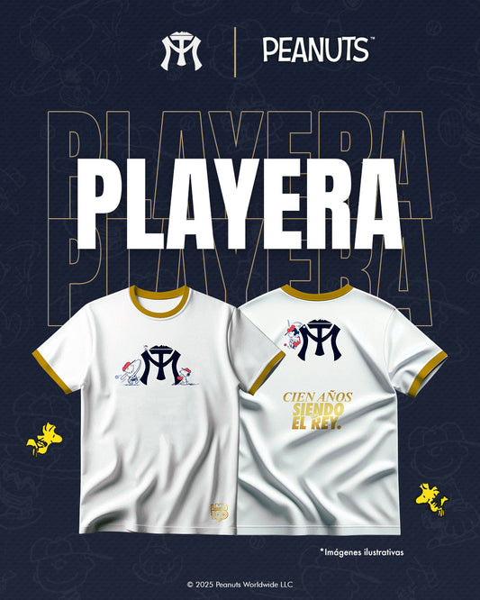 Playera Sultanes X Peanuts - White