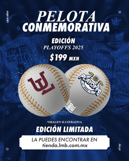 Pelota Conmemorativa Playoffs 2025 / Algodoneros de Union Laguna