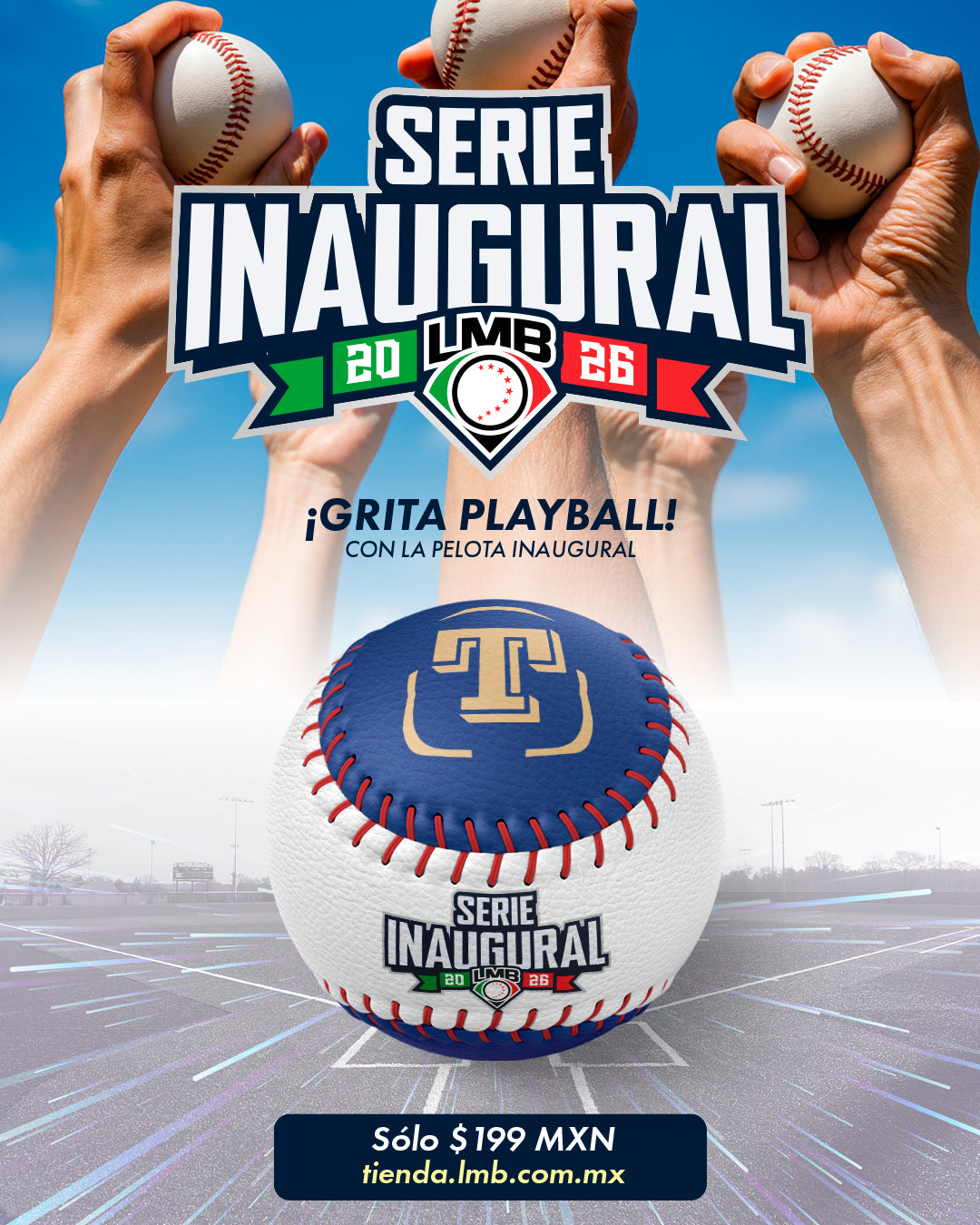 Pelota Serie Inaugural Olmecas