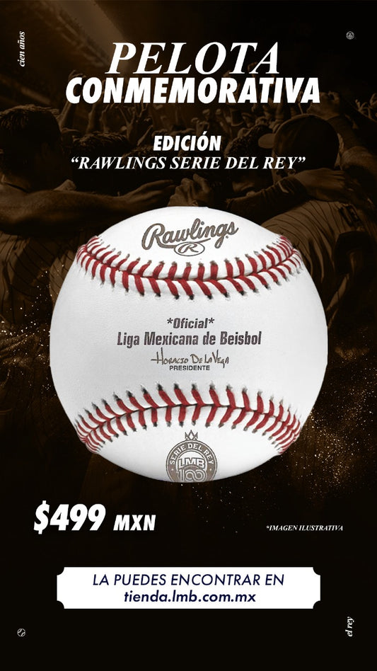 2025 LMB Serie del Rey. Rawlings Logo Beisbol