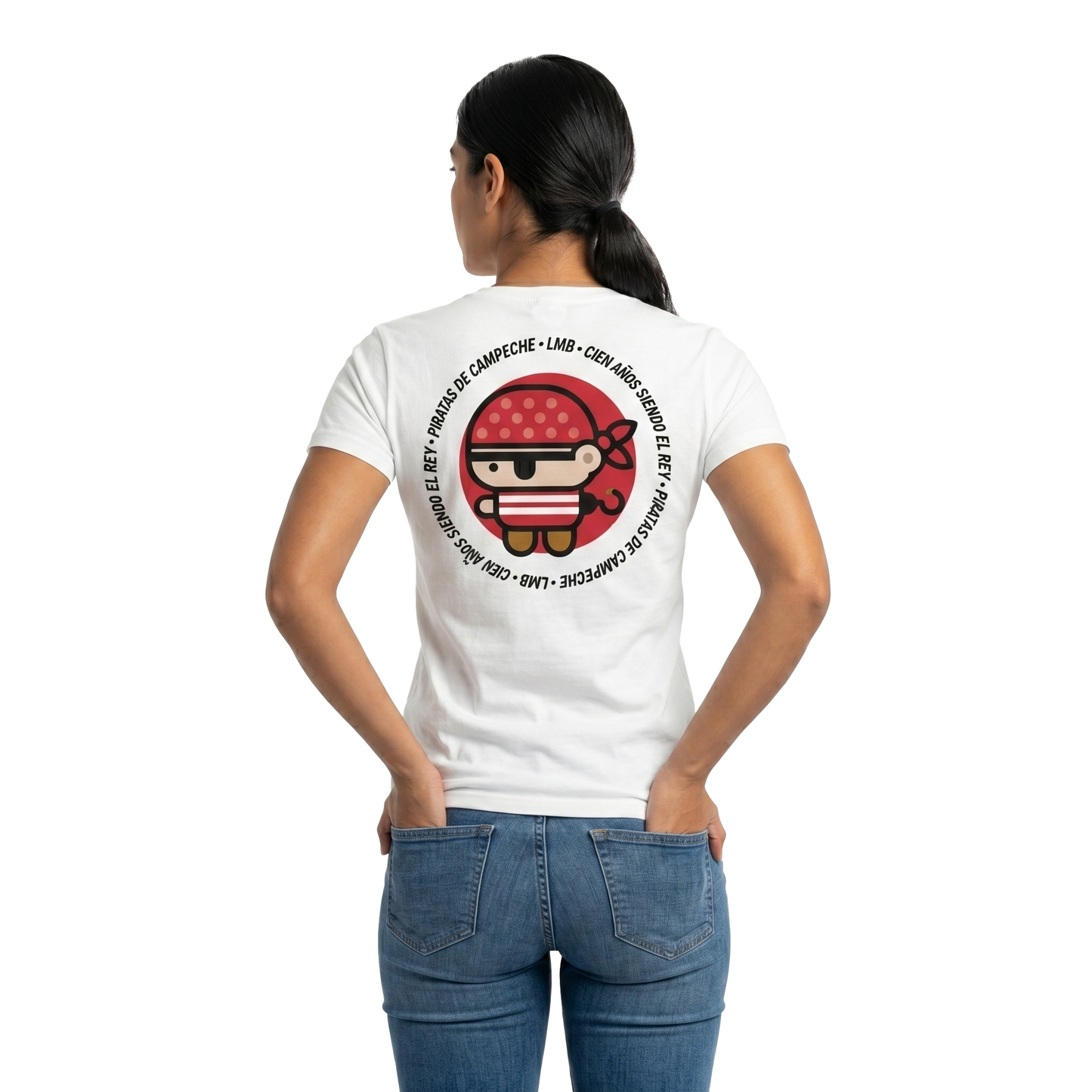Playera Emoji Unisex  Piratas de Campeche: Edición LMB 100 años