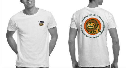 Playera Emoji Leones de Yucatan: Edición LMB 100 años
