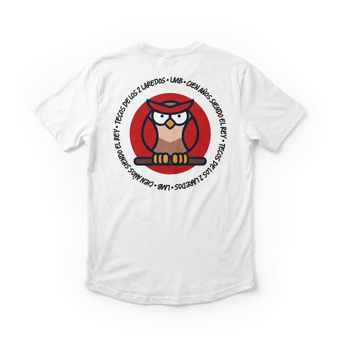Playera Emoji Unisex Tecos de los Dos Laredos: Edición LMB 100 años