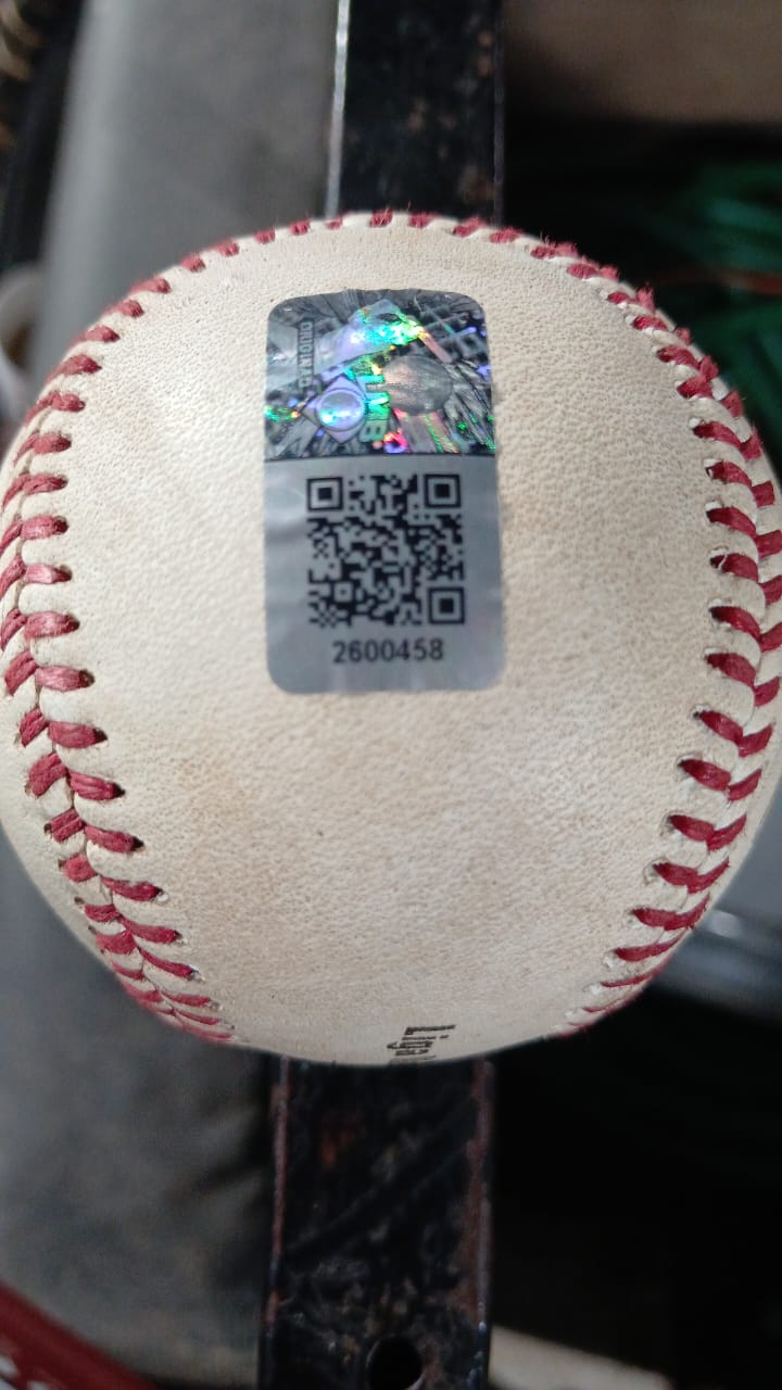 Pelota Oficial de Juego LMB - Rawlings Usada en Juego | Serie del Rey 2026 - Juego 1 | Certificado de Autenticidad LMB Banorte