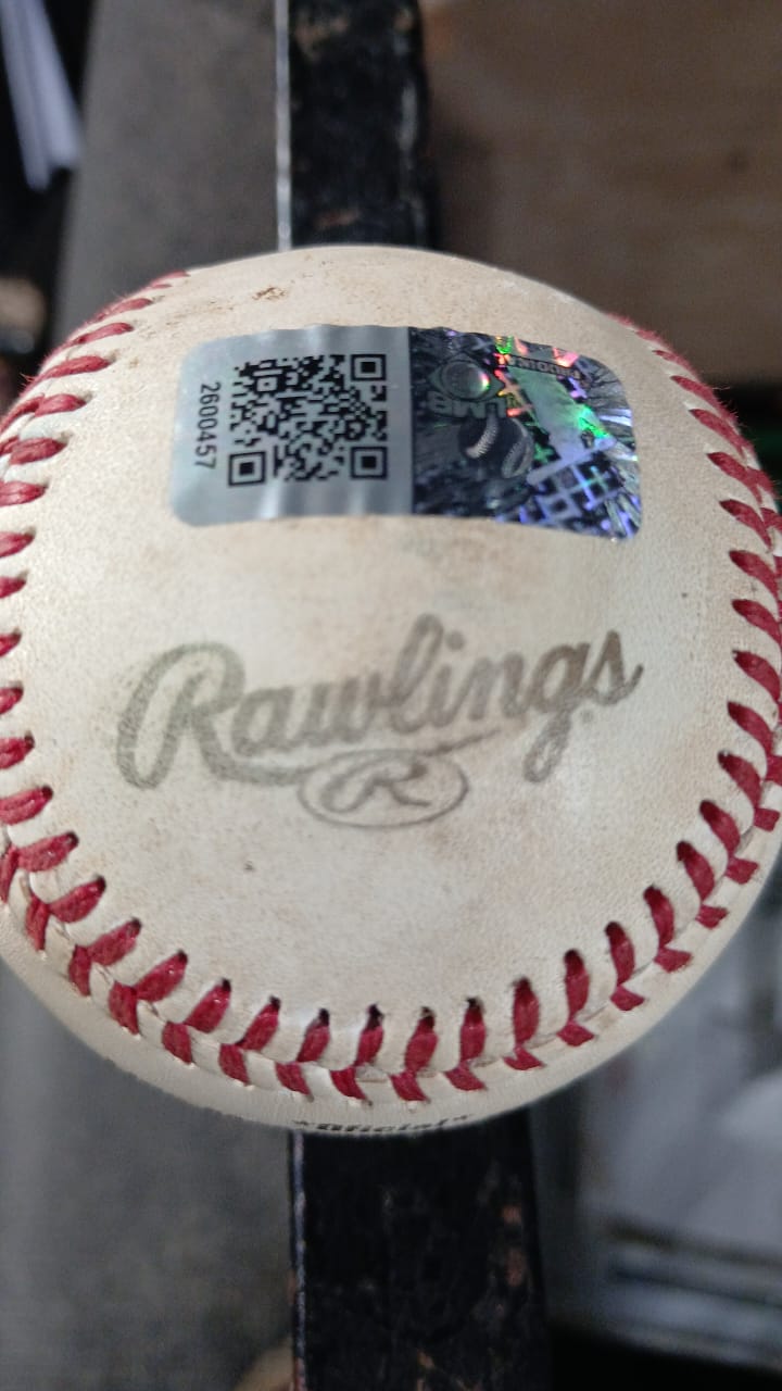 Pelota Oficial de Juego LMB - Rawlings Usada en Juego | Serie del Rey 2026 - Juego 1 | Certificado de Autenticidad LMB Banorte