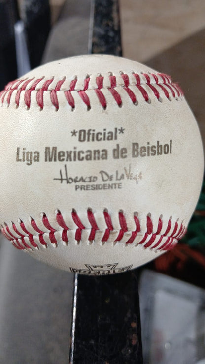 Pelota Oficial de Juego LMB - Rawlings Usada en Juego | Serie del Rey 2026 - Juego 1 | Certificado de Autenticidad LMB Banorte