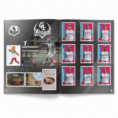 Álbum Panini 2026 LMB BANORTE Pasta Suave