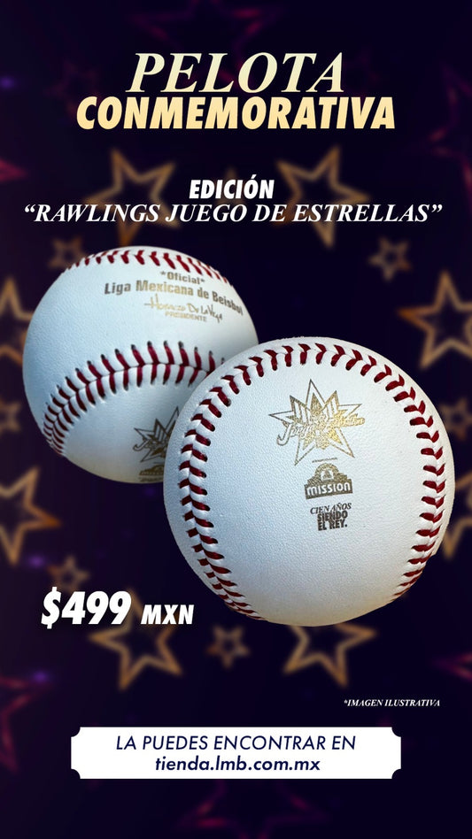 2025 LMB Juego de Estrellas. Rawlings Logo Beisbol