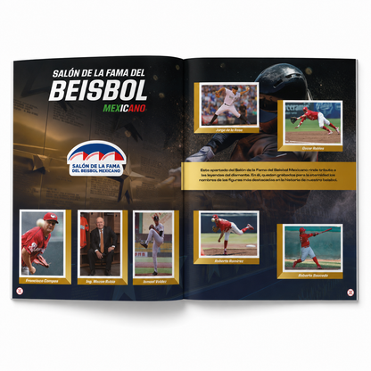 Álbum Panini 2026 LMB BANORTE Pasta Dura Oficial