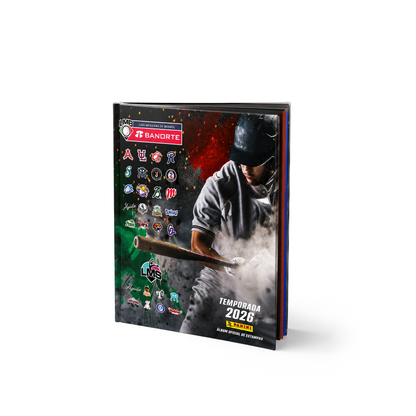 Álbum Panini 2026 LMB BANORTE Pasta Dura Oficial