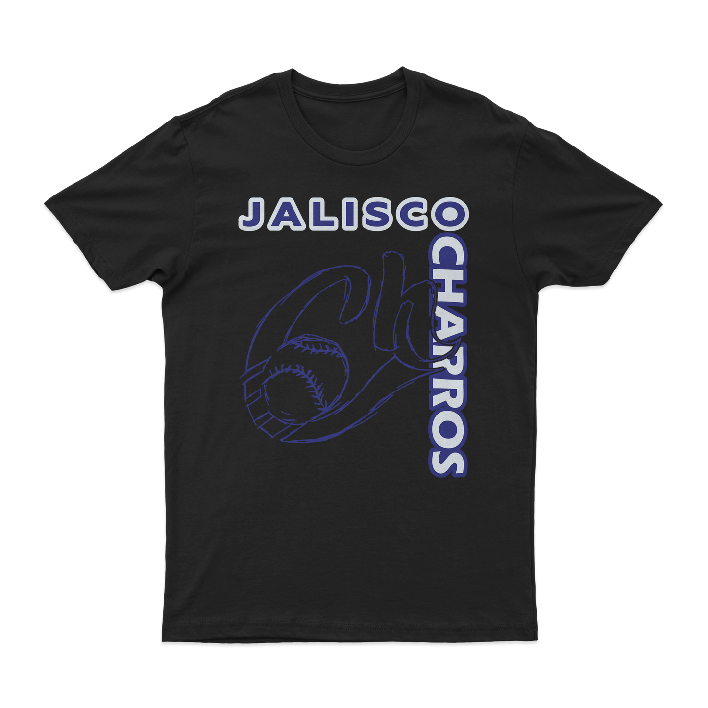 Playera Unisex Charros de Jalisco LMB Banorte 2026 - Colección Sketch