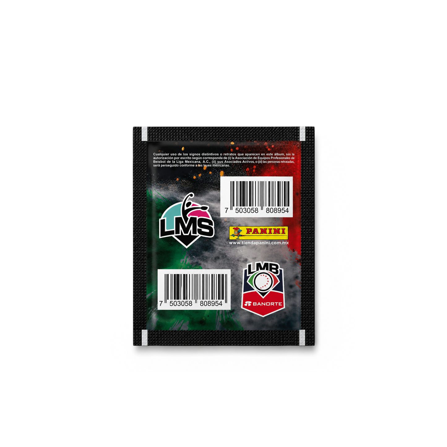 Caja de Estampas Panini 2026 LMB BANORTE - 50 sobres
