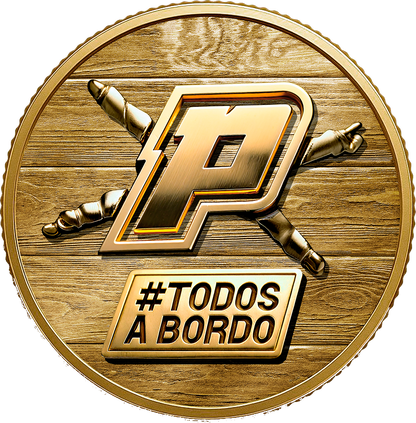 Moneda Conmemorativa Edición: 45 Aniversario Piratas de Campeche, limitada a 100 ejemplares