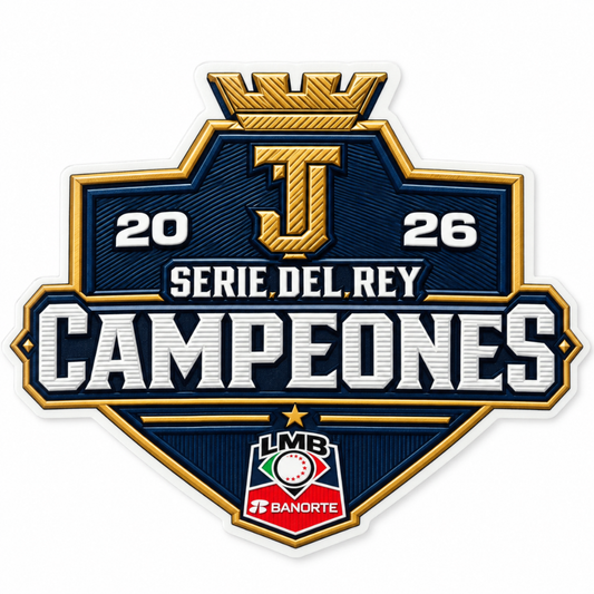 Parche Campeones Serie del Rey Toros de Tijuana | LMB BANORTE 2026