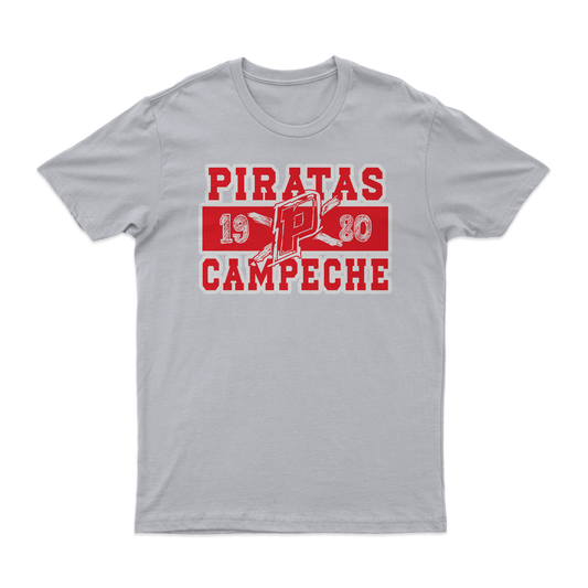 Playera Unisex Piratas de Campeche 1980 LMB Banorte 2026 - Colección Foundation