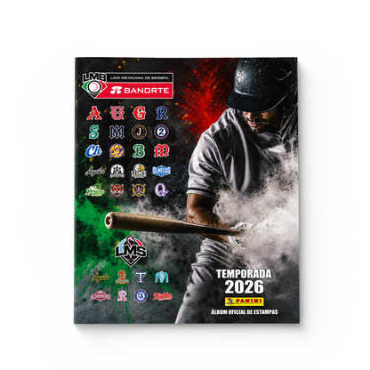Álbum Panini 2026 LMB BANORTE Pasta Suave